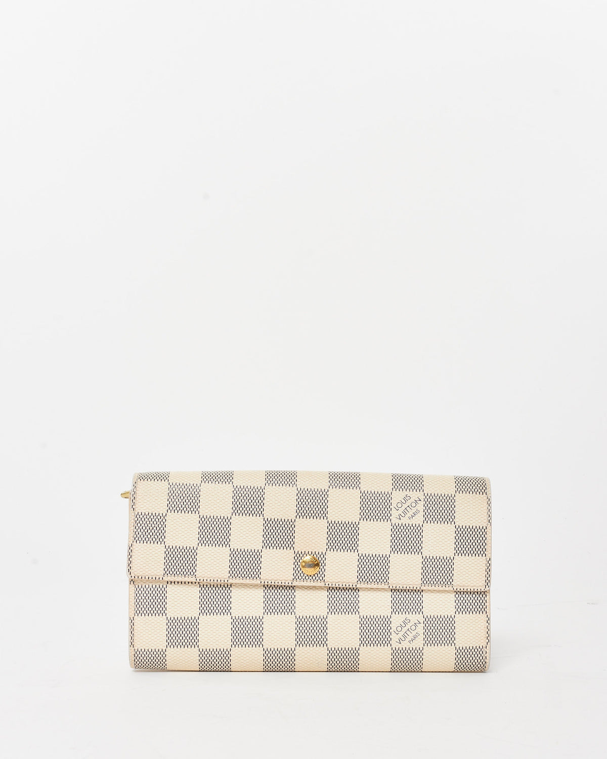 Louis Vuitton Damier Azur Coated Canvas Porte Tresor Wallet