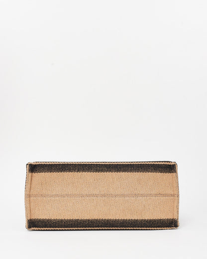 Celine Brown & Black Triomphe Canvas Tote Bag