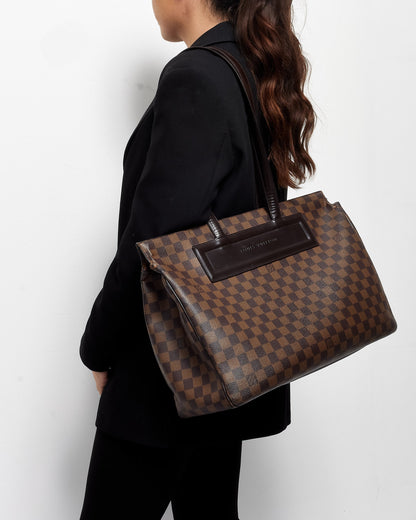 Louis Vuitton Damier Ebene Coated Canvas Parioli GM Shoulder Bag