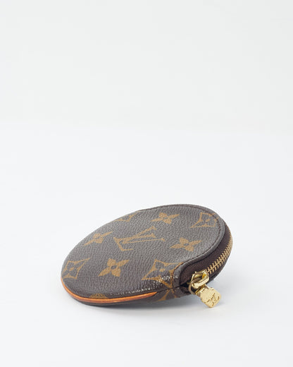Louis Vuitton Monogram Canvas Round Coin Purse