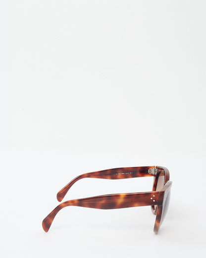 Celine Brown Tortoise Oversized CL41755 Sunglasses