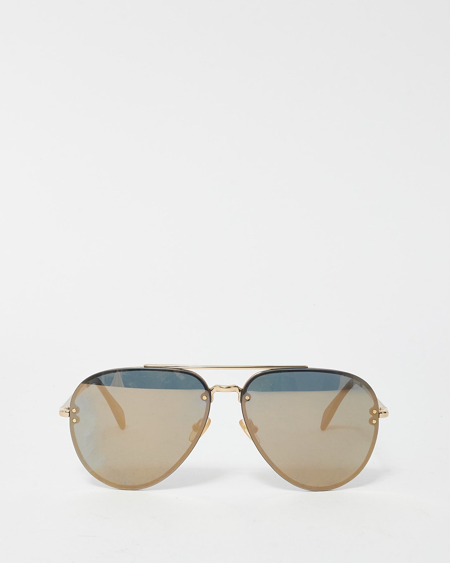 Celine Gold Mirrored Aviator CL41391/S Sunglasses