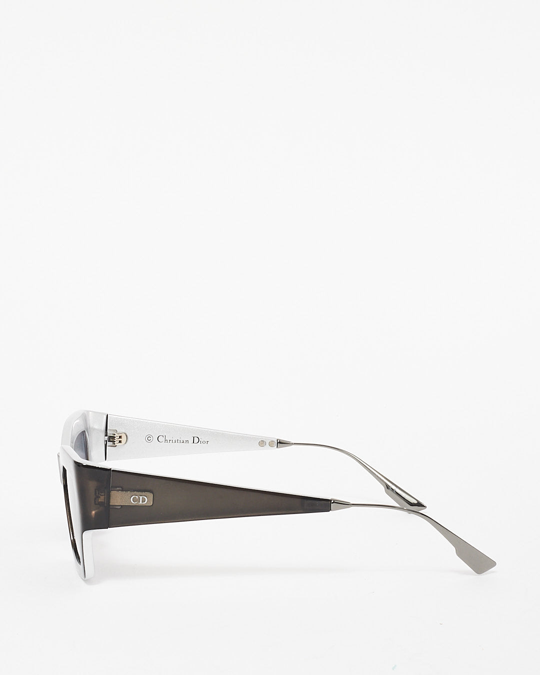 Dior Black & Silver CatStyleDior2 Sunglasses