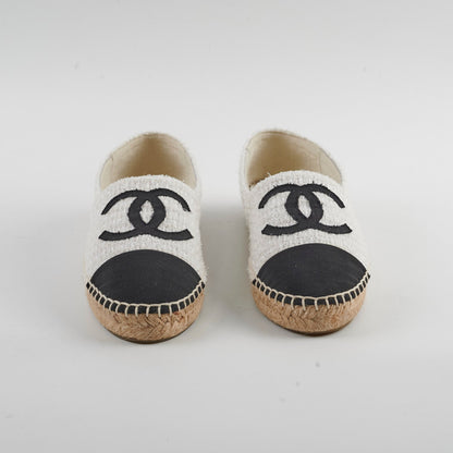 Chanel Espadrilles White Size 38