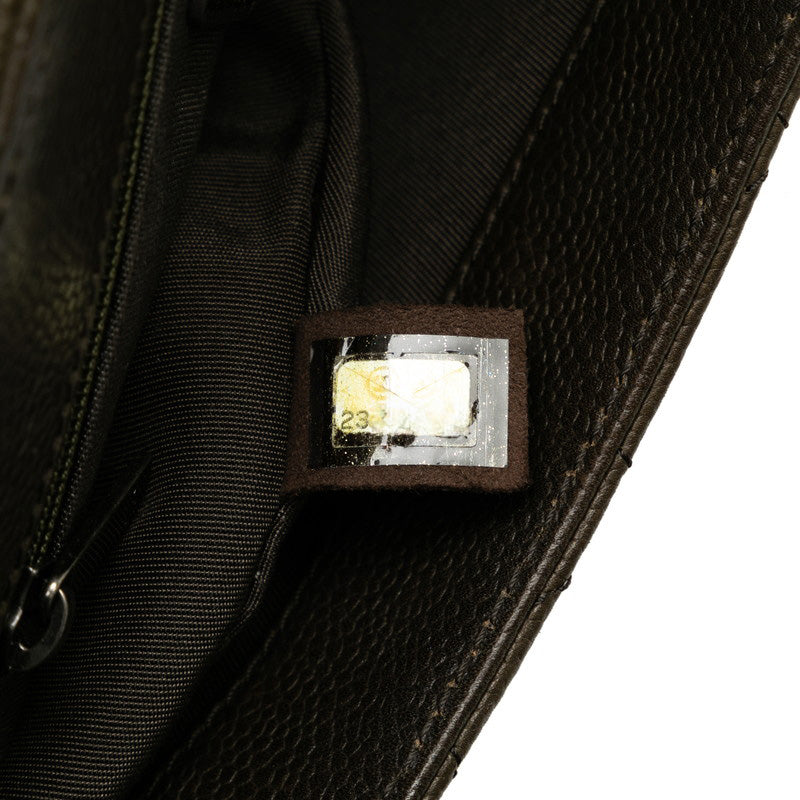 Chanel CC Casual Pocket Flap Bag  Leather Shoulder Bag in Good condition