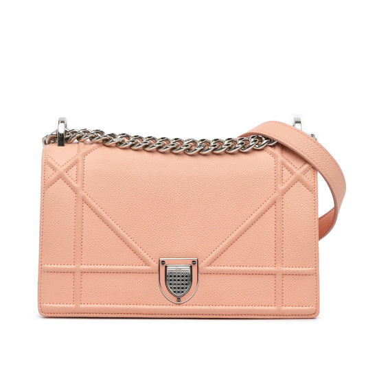 Small Grained Leather Diorama Flap