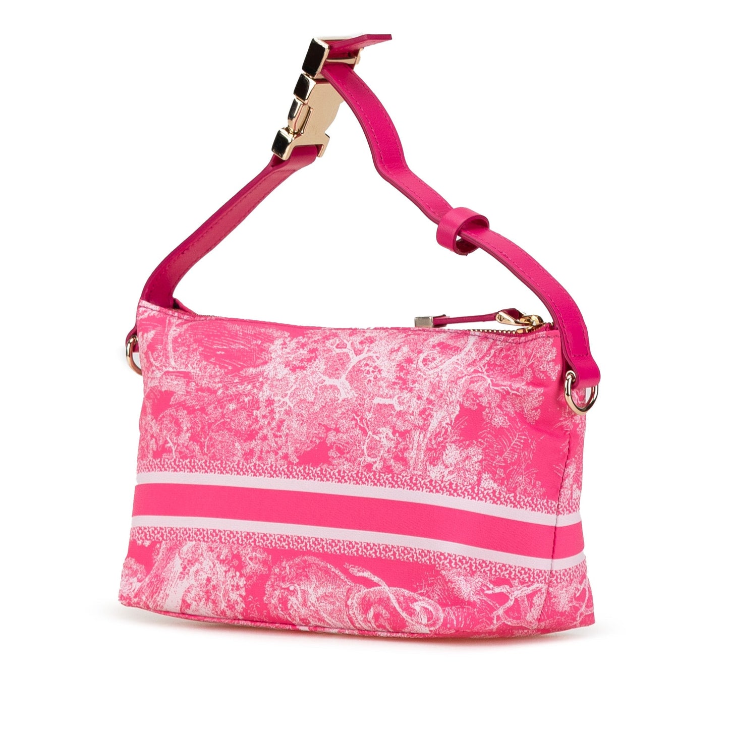 Medium Technical Fabric Toile de Jouy Reverse DiorTravel Nomad Pouch