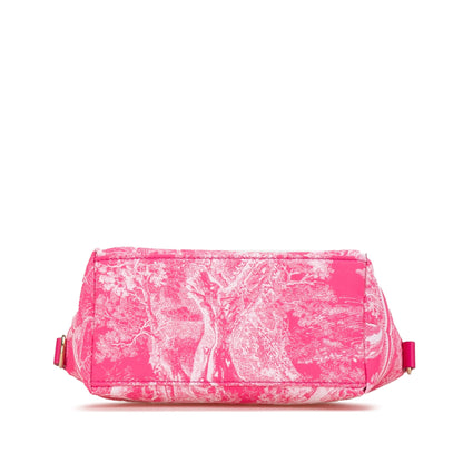 Medium Technical Fabric Toile de Jouy Reverse DiorTravel Nomad Pouch