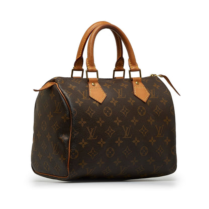 Louis Vuitton Monogram Speedy 25 Boston Bag