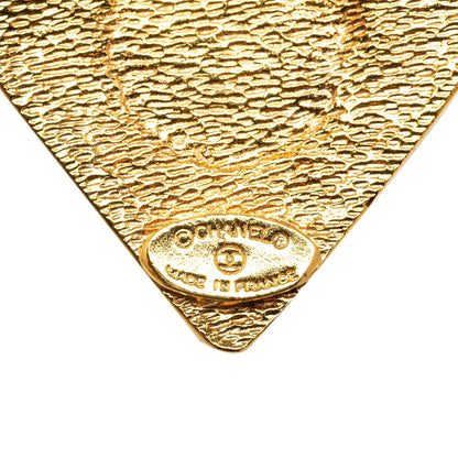 CHANEL CC Pendant Necklace Costume Necklace