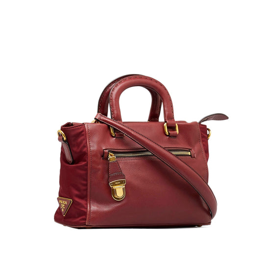 Prada Vitello Daino Satchel