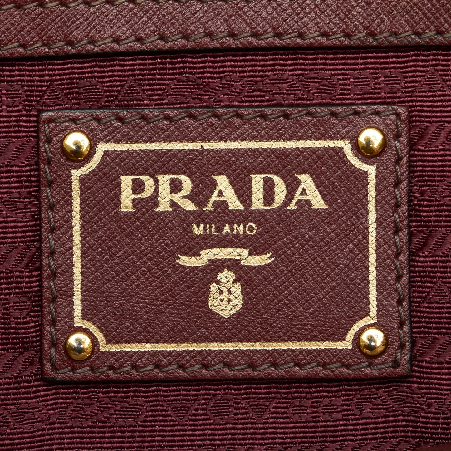 Prada Vitello Daino Satchel