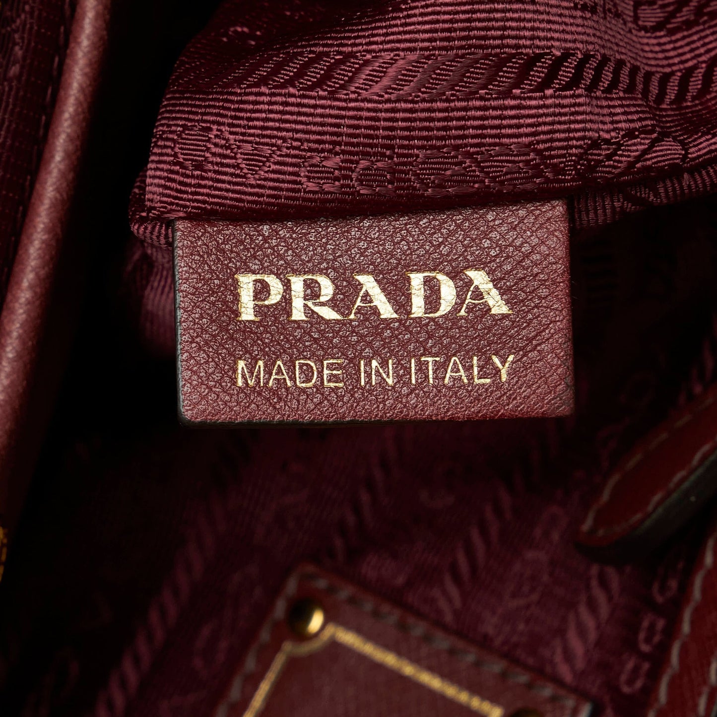 Prada Vitello Daino Satchel