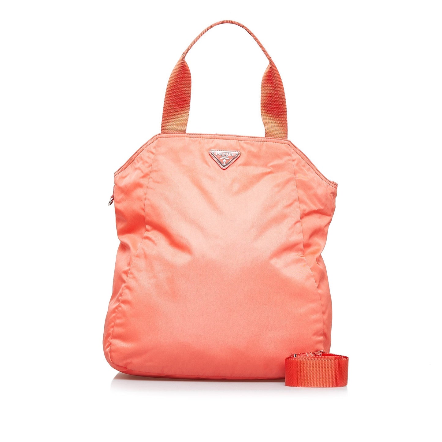 Prada Tessuto Tote Bag Pink Nylon