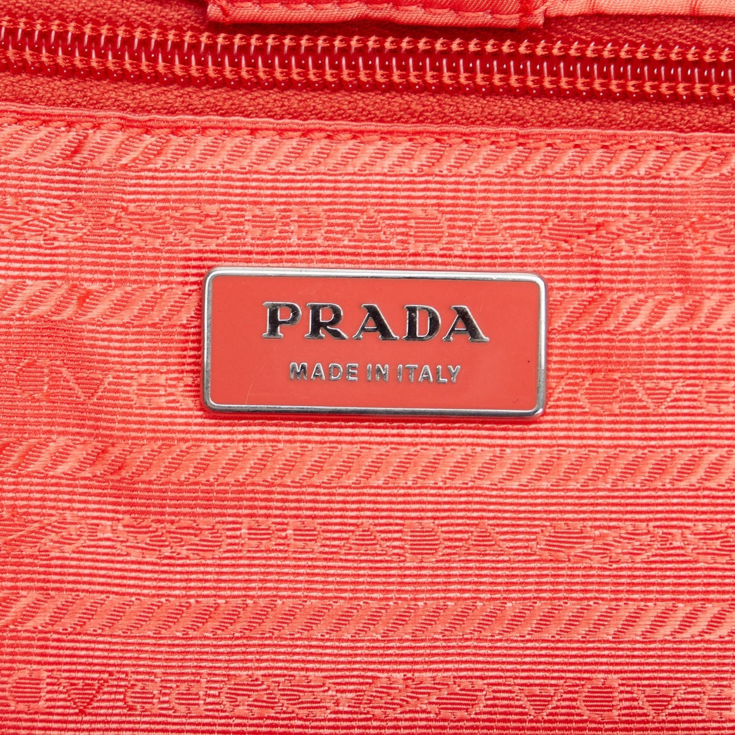 Prada Tessuto Tote Bag Pink Nylon