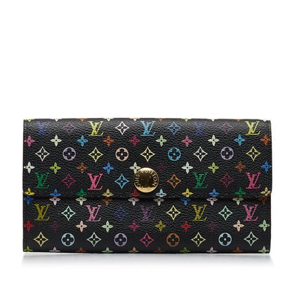 Louis Vuitton Monogram Multicolore Sarah Long Wallet Long Wallets