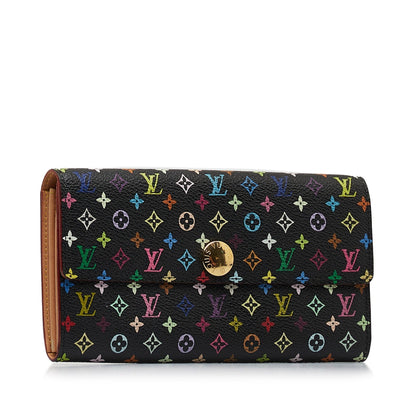 Louis Vuitton Monogram Multicolore Sarah Long Wallet Long Wallets
