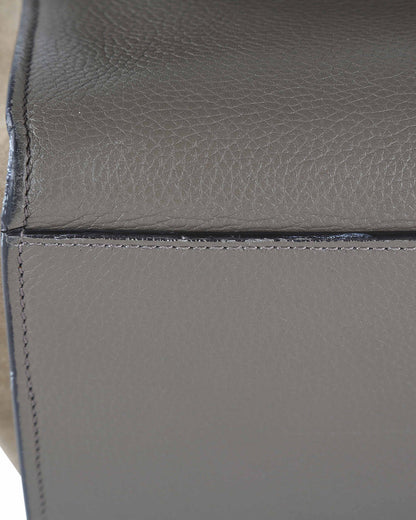 Celine Taupe Leather & Suede Trapeze Bag