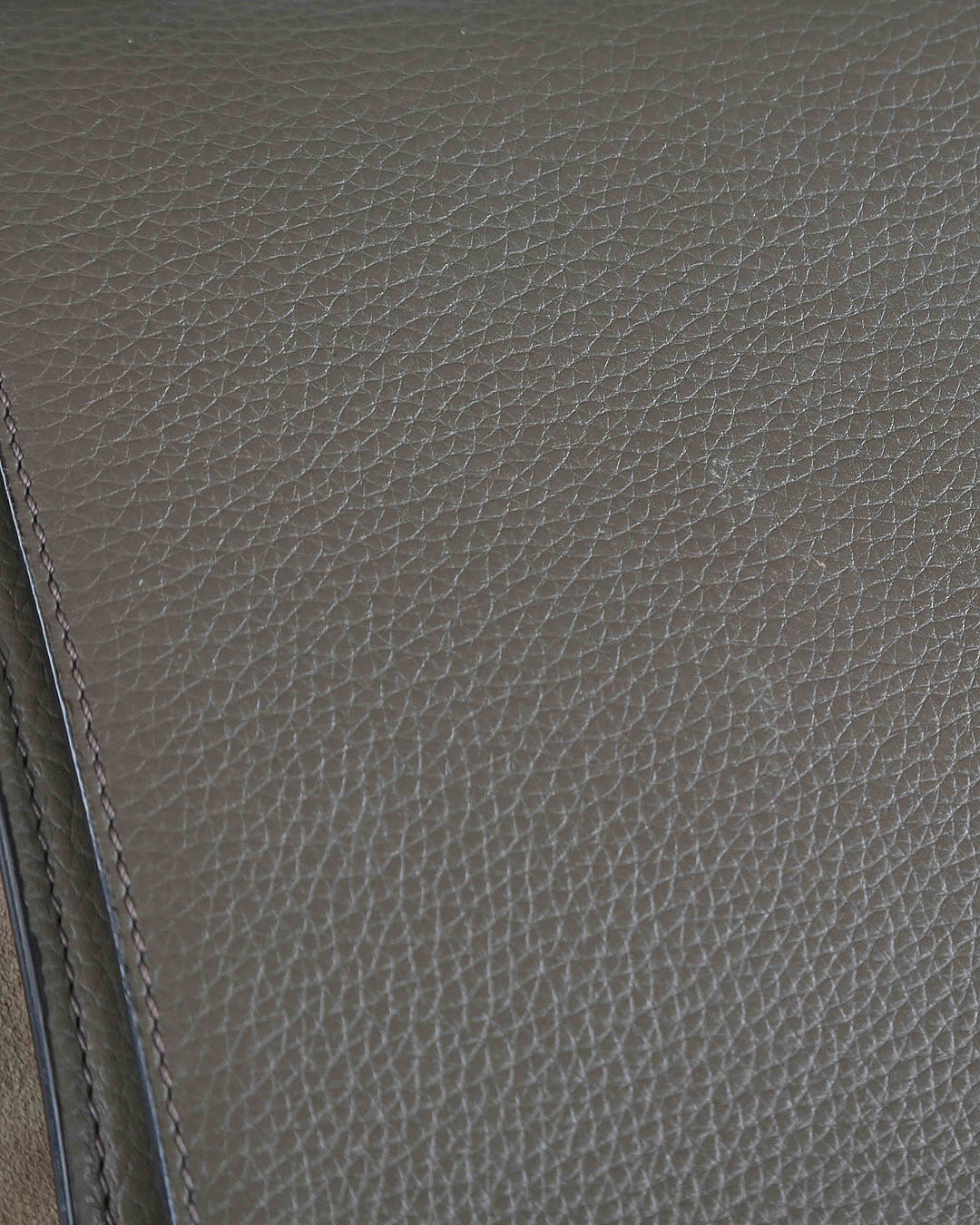 Celine Taupe Leather & Suede Trapeze Bag