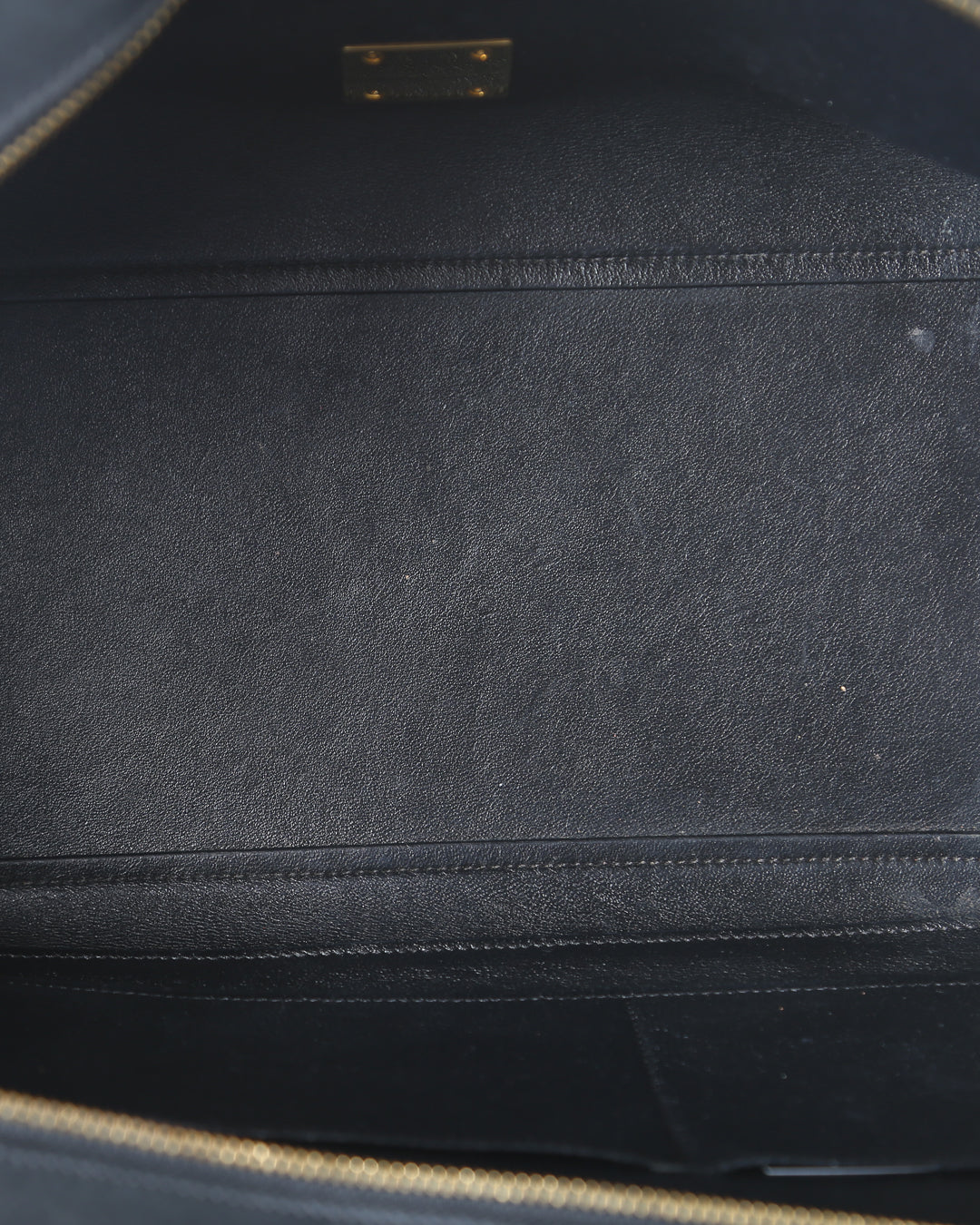 Celine Tricolor Leather and Suede Medium Trapeze Handbag