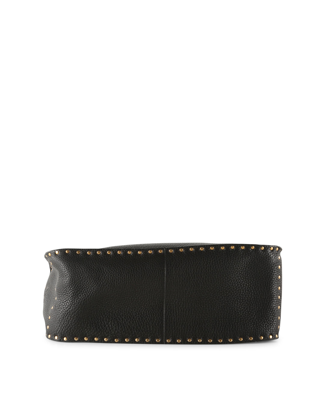 Celine Black Leather Studded Boogie Tote Bag