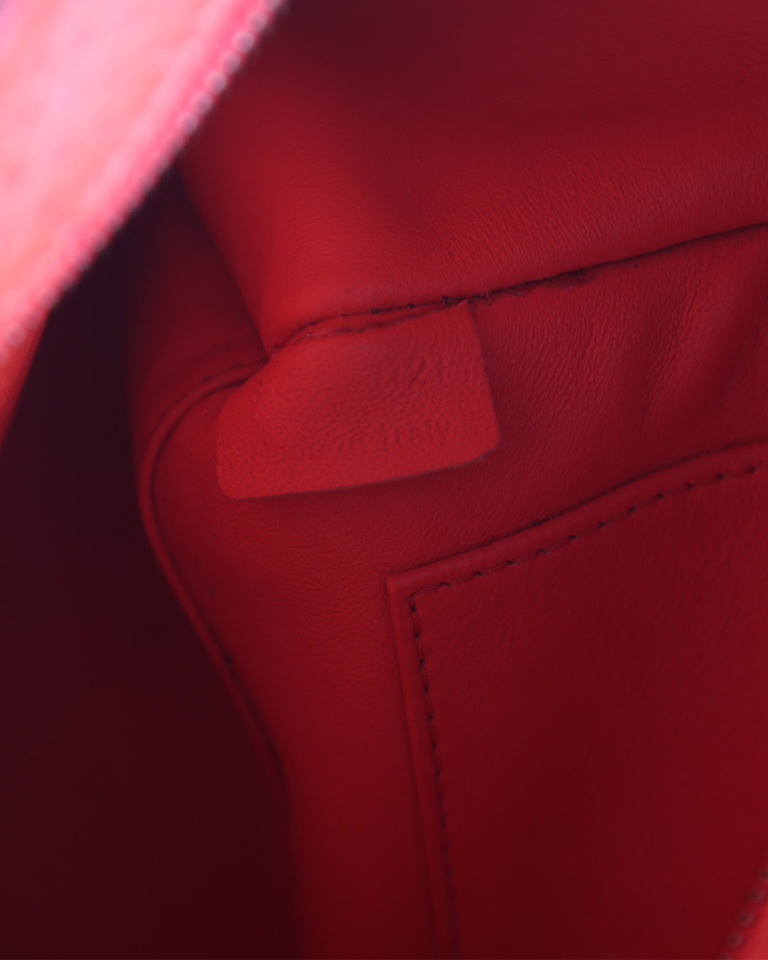Celine Coral Python Nano Luggage Tote Bag