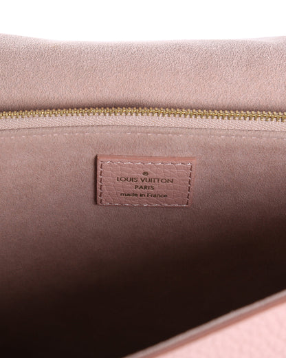 LOUIS VUITTON Pink Leather Taurillon Volta Bag