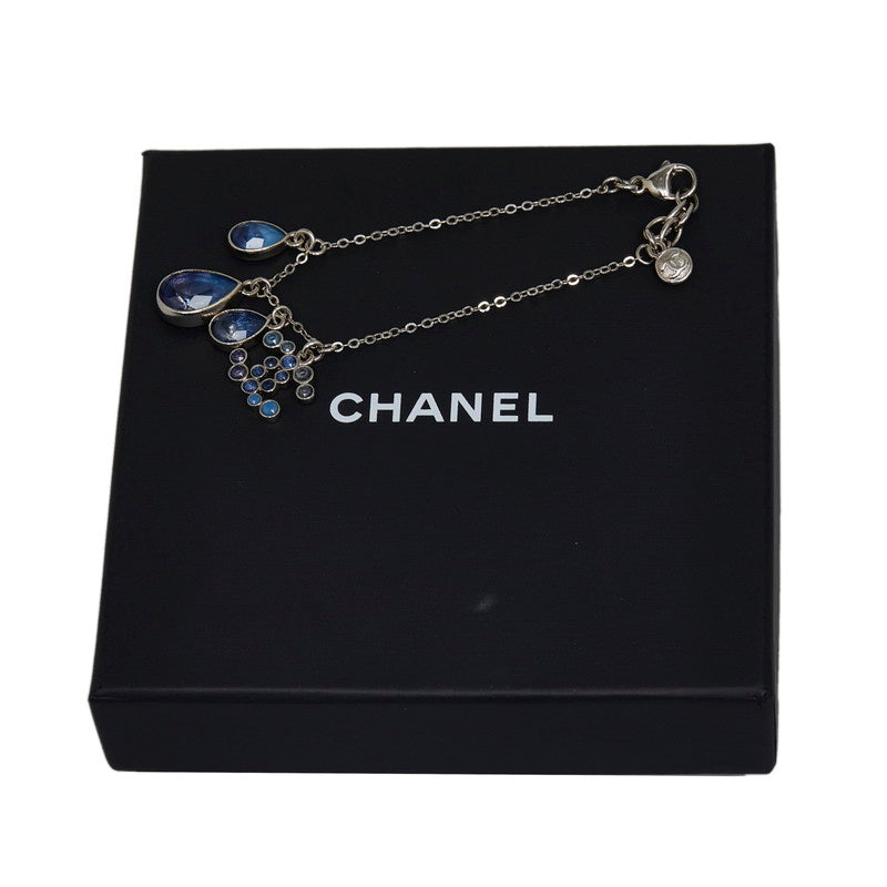 Chanel Colored Stone Bracelet Metal Bracelet in Good condition