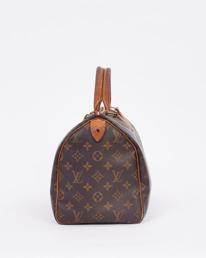 Louis Vuitton Monogram Canvas Speedy 30 Bag