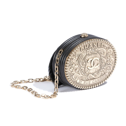 Paris-Dallas Metiers D’Art Belt Buckle Minaudière Clutch Bag
