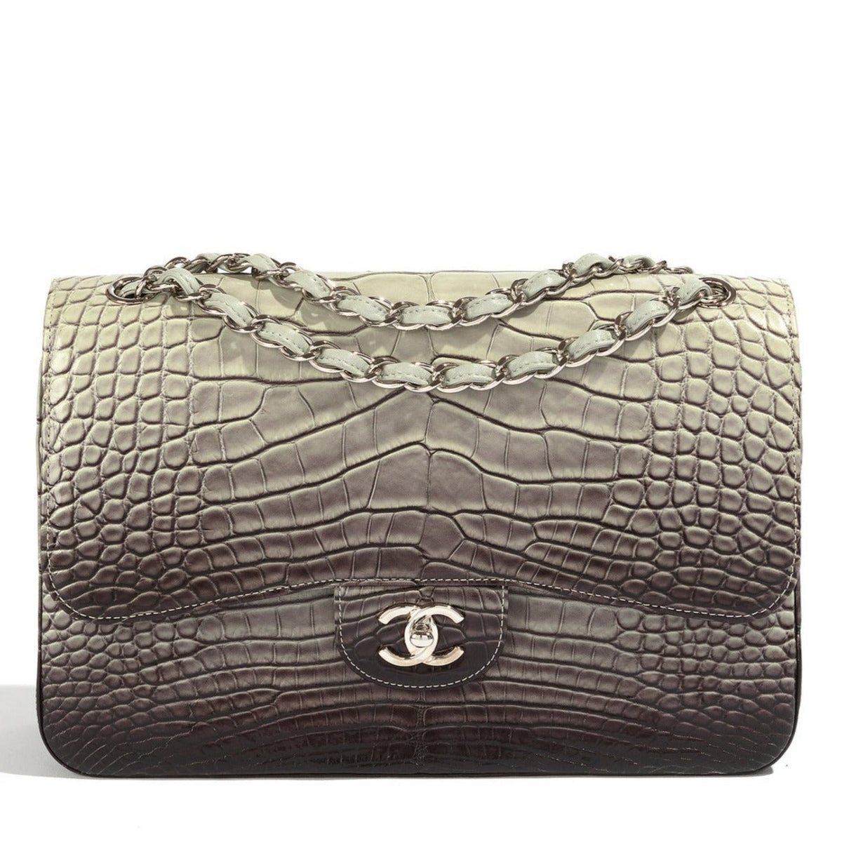 Double Flap Jumbo Ombre Grey