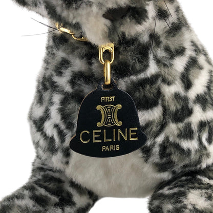 CELINE White×Black Stuffed toy Vintage yjspnn