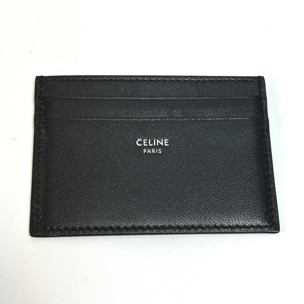 CELINE Coin case 10D88 2DEM PVC green Camouflage camouflage Compact zip Women Secondhand