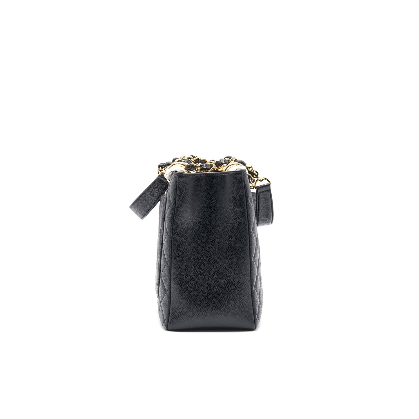 Chanel Grand Shopping Tote Black Cavier GHW