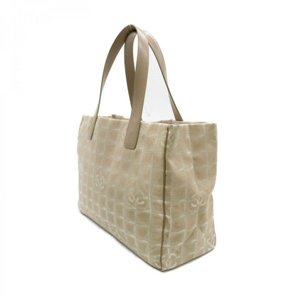 Chanel New Travel Line Tote Bag Canvas Tote Bag in Excellent condition