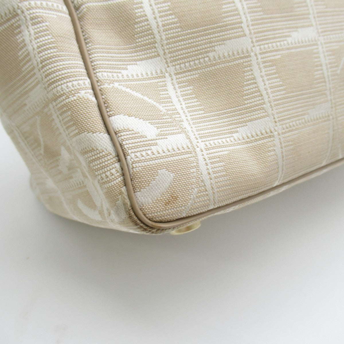 Chanel New Travel Line Tote Bag Canvas Tote Bag in Excellent condition