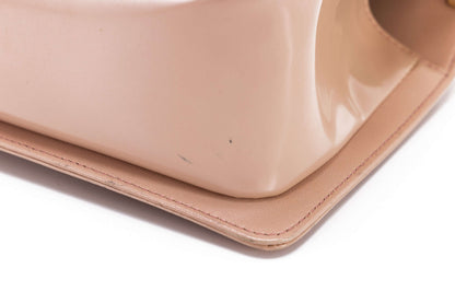 Boy Medium Light Pink Shoulder Bag in Patent Leather, Light Gold hardware