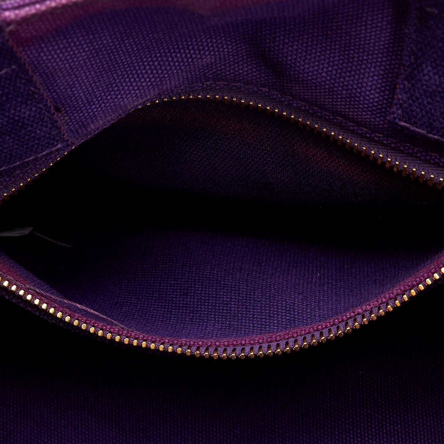 Prada Canapa Logo HandBag Small Purple Canvas