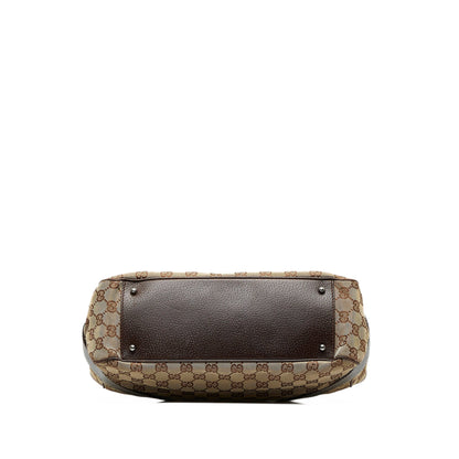 Brown Gucci GG Canvas Tote