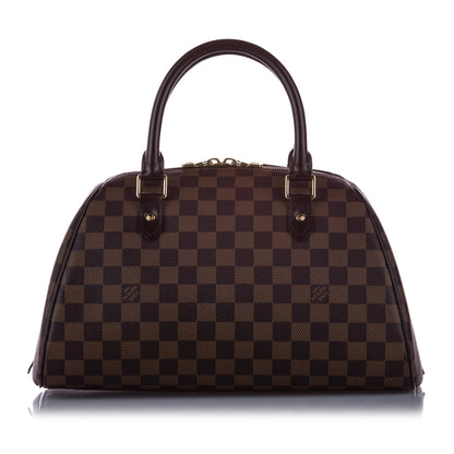 Louis-Vuitton Damier Ebene Ribera MM Brown