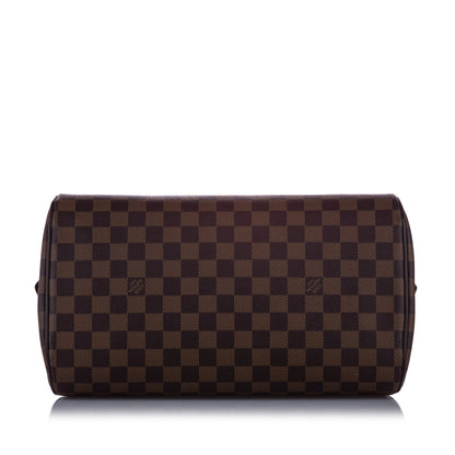 Louis-Vuitton Damier Ebene Ribera MM Brown