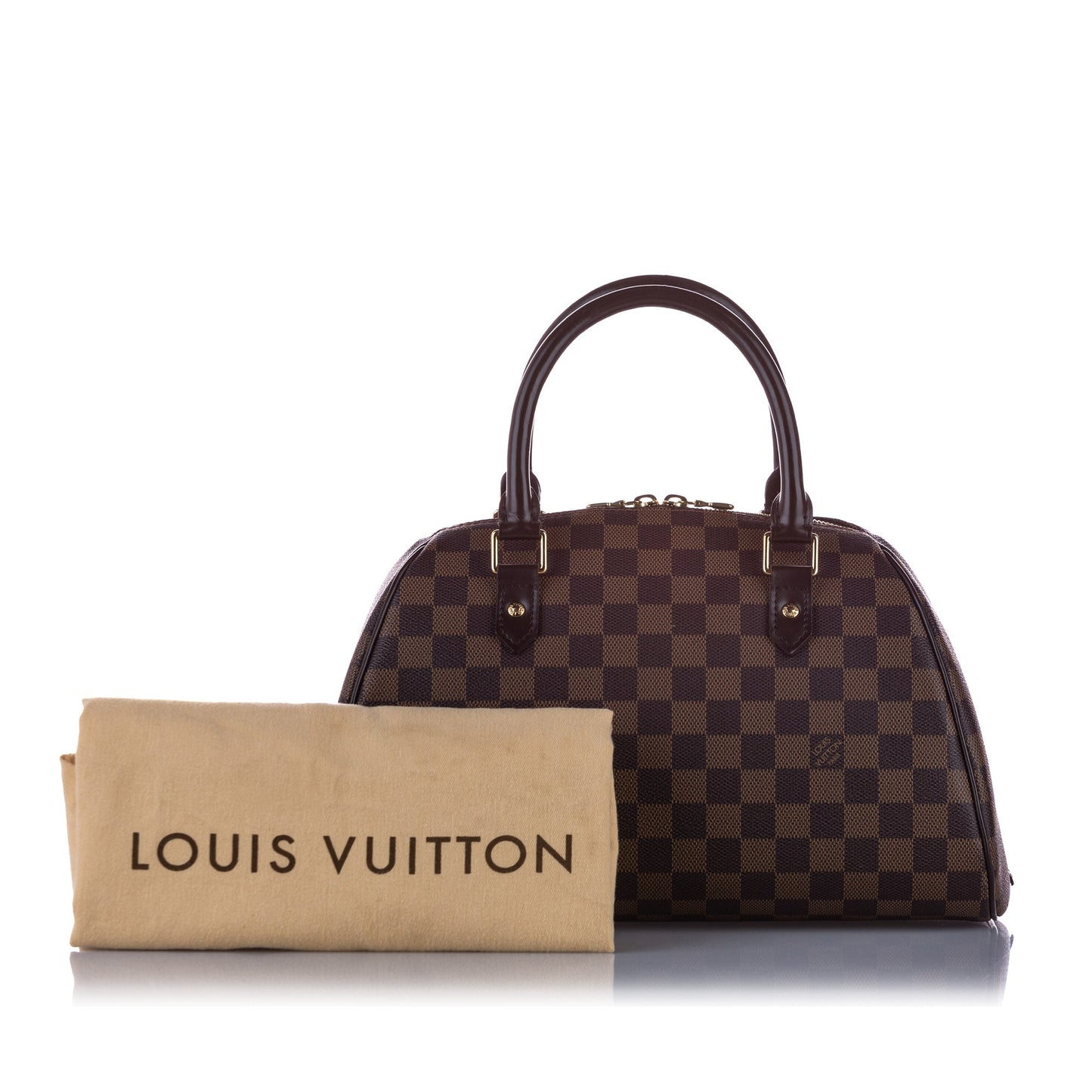 Louis-Vuitton Damier Ebene Ribera MM Brown