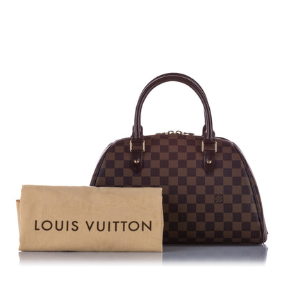Louis-Vuitton Damier Ebene Ribera MM Brown