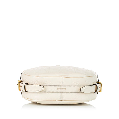 Louis-Vuitton Monogram Empreinte Boite Chapeaux Souple MM White