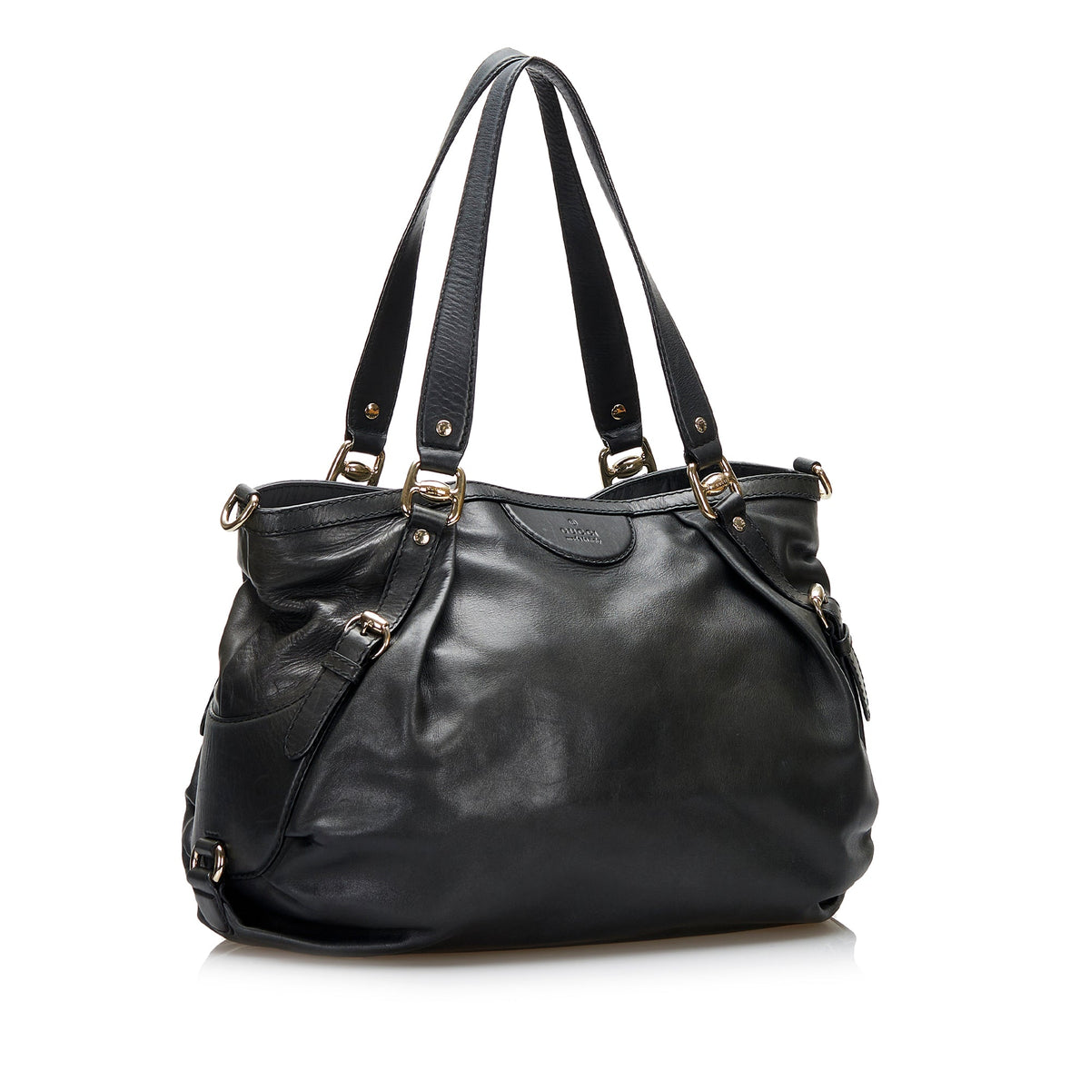 Gucci Leather Bridle Satchel