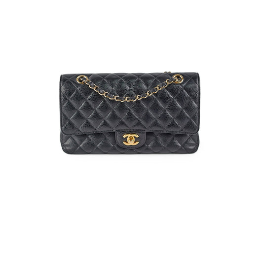 Chanel Classic Flap Medium/Large Caviar Black