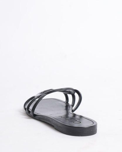 New Gucci Women's G slide sandal