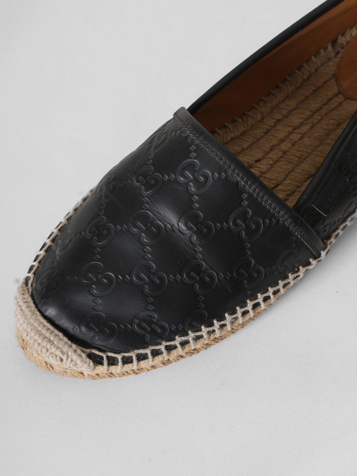 Gucci  Leather Espadrills