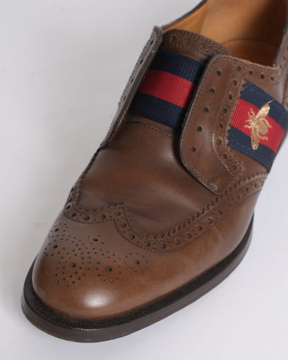 Gucci Men's Lace-Up Shoes in Brown