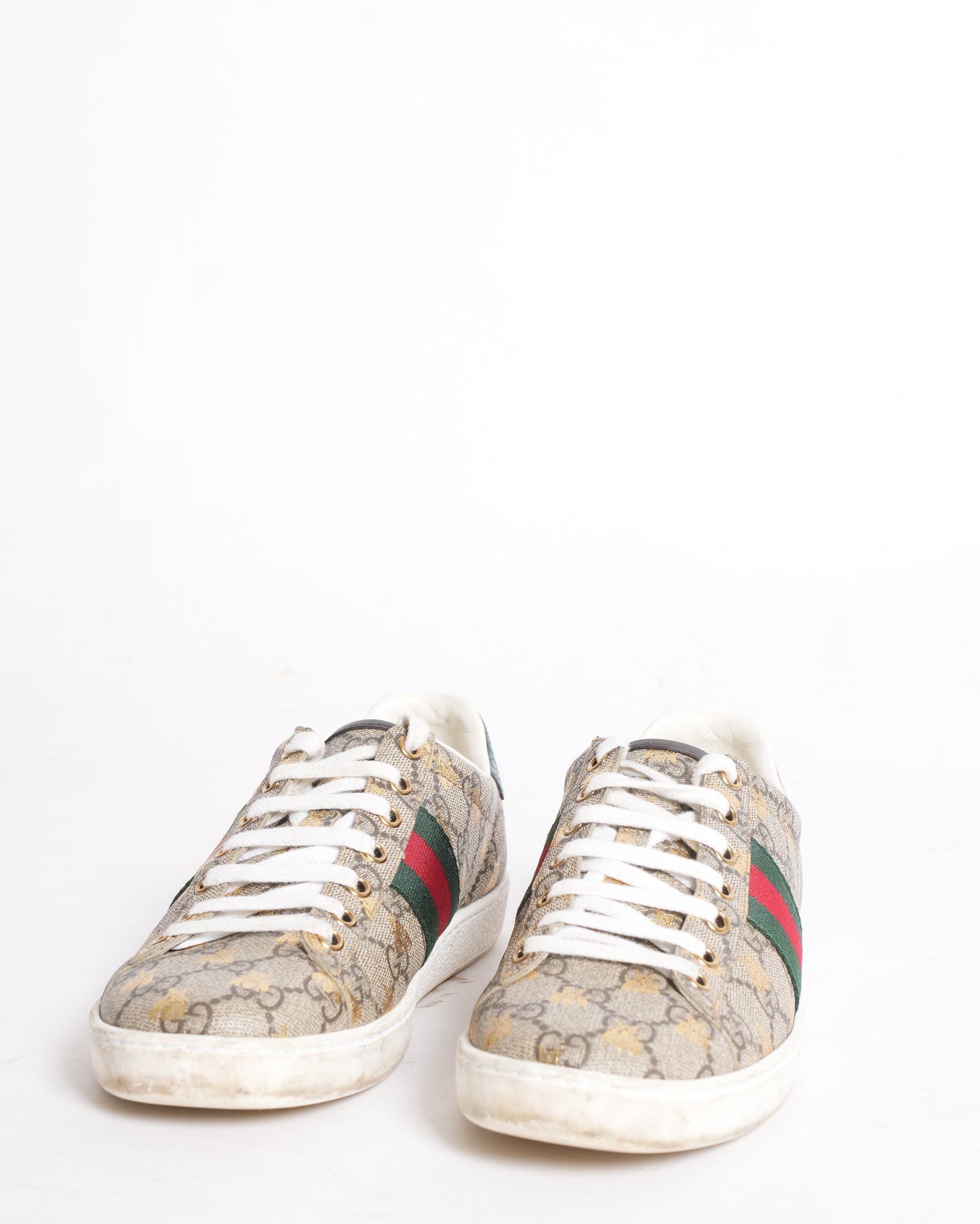 Gucci Ace GG Supreme lace up Shoes